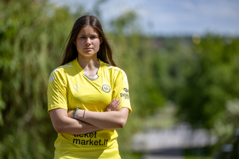 „Gintros“ gretose – perspektyvi Lietuvos jaunimo rinktinių narė